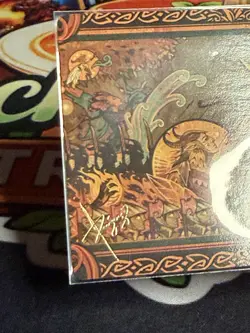 Chronicle Of Victory Lorwyn Eclipsed Gold Stamped Signature Art Card - Image 3