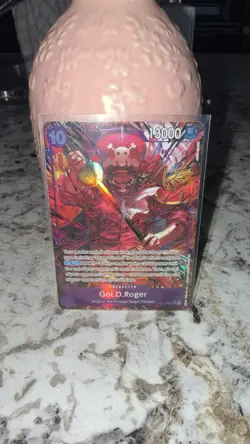 One Piece CCG Gol D. Roger SR Alternative Art Card OP13-064 Carrying On His Will - Image 1