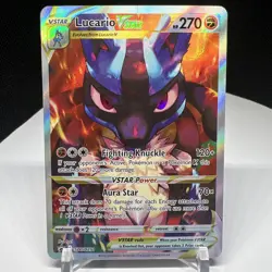 Pokemon Card TCG - Lucario VSTAR SWSH291 Sword & Shield Black Star Promo - Image 1