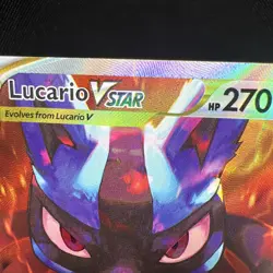 Pokemon Card TCG - Lucario VSTAR SWSH291 Sword & Shield Black Star Promo - Image 2