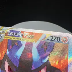 Pokemon Card TCG - Lucario VSTAR SWSH291 Sword & Shield Black Star Promo - Image 3
