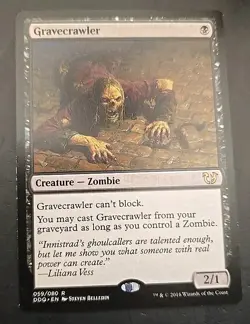 Gravecrawler Duel Decks: Blessed vs. Cursed MTG Regular Near Mint - Image 1