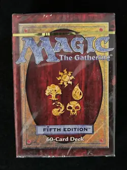 MTG Magic 5th Edition Tournament Deck Starter Box English Factory Sealed WOTC - Image 1