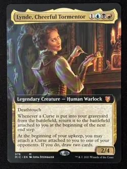 1x MTG Lynde, Cheerful Tormentor (Extended Art) - (MIC) #76 - Magic - Image 1
