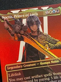 Noctis, Prince Of Lucis Borderless Foil R 0401 Final Fantasy FIN MTG NM+ - Image 3
