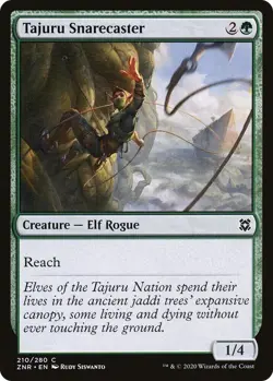 MTG Tajuru Snarecaster - Zendikar Rising (ZNR) NM #210 - Image 1