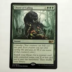 Chord of Calling - Magic the Gathering MtG - Core Set 2015 M15 - LP - Image 1
