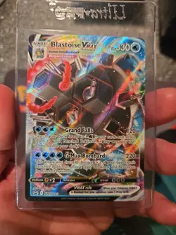 Blastoise VMAX SWSH103 - Black Star Promo - Mint To N/M Full Art Pokemon Card - Image 1