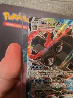 Blastoise VMAX SWSH103 - Black Star Promo - Mint To N/M Full Art Pokemon Card - Image 5