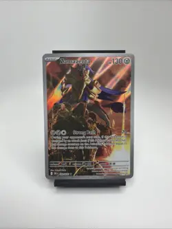 Pokemon TCG Zamazenta Full Art Illustration Rare Card 201/182 Destined Rivals NM - Image 1