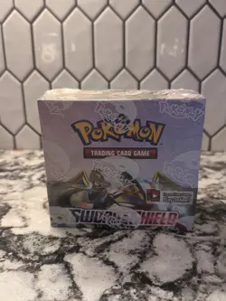 Pokemon Sword and Shield Base Set Booster Box Sealed - Image 1