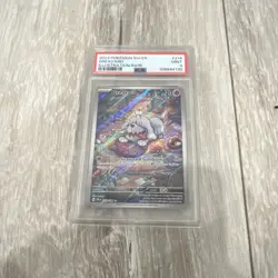 Pokemon 2023 Greavard 214/198 SV01 Scarlet & Violet Illustration Rare Holo PSA 9 - Image 1