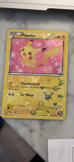 Pikachu RC7/RC25 Legendary Treasures: Radiant Collection Holo - Image 1
