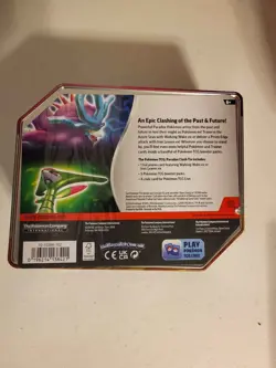 Pokemon TCG Paradox Destinies Tin (Walking Wake) (5-Packs) [Brand New] Free Ship - Image 2