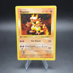 Pokemon Magmar 036/102 First Edition Base Set (Shadowless) Regular - Image 1