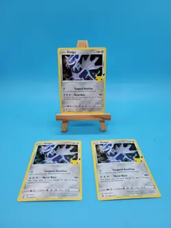 3 - 2021 Near Mint NM Pokemon 020/025 E Dialga Holo Celebrations 25th - Image 1