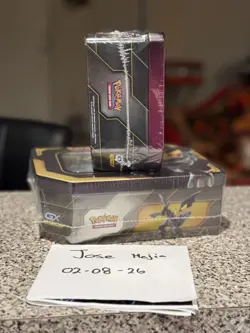 Pokemon TCG: Mewtwo & Mew GX Tag Team Tin [Brand New Factory Sealed!] RARE!! - Image 4