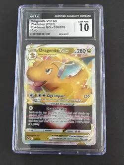 Pokemon - Pokemon GO - 2022 - Dragonite Vstar - 050 - CGC 10 - Image 1