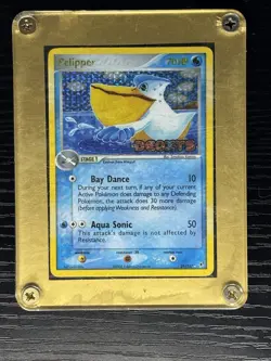 Pokemon TCG Pelipper Ex Deoxys Reverse Holo Stamped 2005 21/107 NM - Image 1