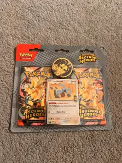 Pokemon TCG Mega Evolution Ascended Heroes Larry’s Komala 2 Pack Blister New ✅ - Image 1