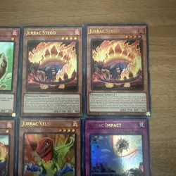 Jurrac Lot Bundle 1st Edition Secret Ultra Rare Battles Of Legend Yugioh TCG - Image 4