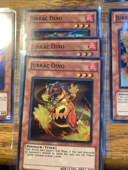 Yugioh Card Lot - Jurrac Play set - 13 Cards - NM/LP - Unlimited - Image 4