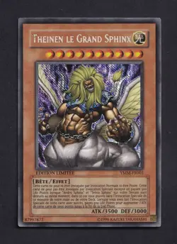 Yu-Gi-Oh! Theinen le Grand Sphinx YMM-FR001 Secrete Rare - Image 1