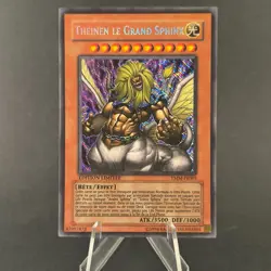 Yu-Gi-Oh! Theinen le Grand Sphinx YMM-FR001 Secrete Rare - Image 2