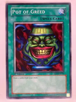 Pot of Greed - SD3-EN019 - Common - 1st Edition - Image 1