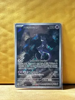 Pokemon Mewtwo TCG SVP 052 Black Star Promo 151 Ultra Premium Collection - Image 1