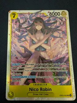 Nico Robin - EB03-055 - Super Rare - One Piece - English - Image 1