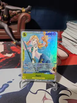 One Piece Nami Eglish EB03-053 Heroines SR - Near Mint - Image 1