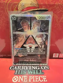 1x - One Piece TCG Carrying on His Will - Five Elders OP13-082 SR - NM - Image 1