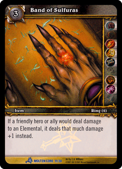 World of Warcraft WoW TCG Molten Core Raid Treasure Set CHOOSE YOUR CARDS! - Image 4
