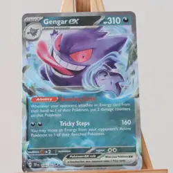 Gengar ex 104/162 - TEF Temporal Forces - Double Rare SV05 - Pokemon TCG - Image 1