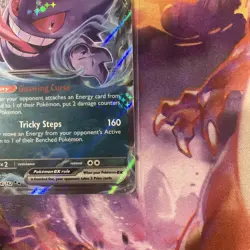 Gengar EX 104/162 Temporal Forces Mint Pokemon Card NM Double Rare - Image 3
