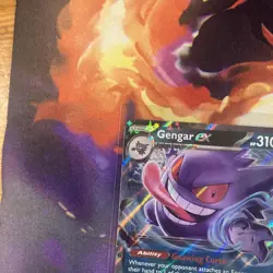 Gengar EX 104/162 Temporal Forces Mint Pokemon Card NM Double Rare - Image 5