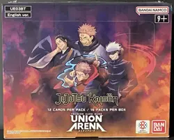 Union Arena UE03BT Jujutsu Kaisen Booster Box (English) - Image 1