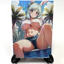 Arifureta Shea Haulia Sexy Anime Waifu Girl Lewd Doujin Goddess Story Art Card - Image 2