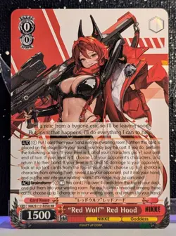 Weiss Schwarz Goddess of Victory Nikke ENG Singles - RED || Choose your Nikke! - Image 2