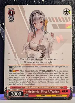 Weiss Schwarz Goddess of Victory Nikke ENG Singles - RED || Choose your Nikke! - Image 3
