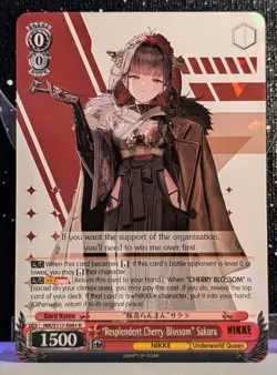 Weiss Schwarz Goddess of Victory Nikke ENG Singles - RED || Choose your Nikke! - Image 5