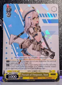 Weiss Schwarz Goddess of Victory Nikke ENG Singles - YELLOW - Choose your Nikke! - Image 5