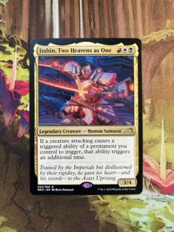 MTG Isshin, Two Heavens as One Kamigawa: Neon Dynasty NM - Image 1