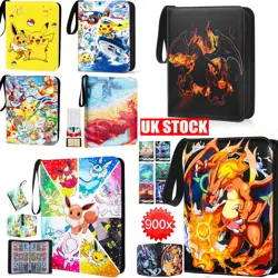 Trading Cards Album Pokemon 400/900Cards Game Binder Book Collection Folder Hold - Image 2
