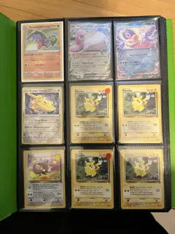 Pokemon Binder Collection 196 Cards - Image 1