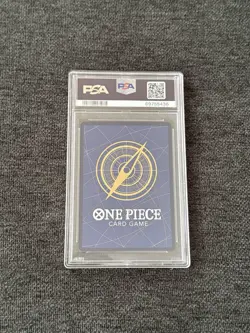 One Piece Card Game TCG Monkey D. Luffy OP01-024 Alt Alternate Art PSA 10 - Image 2