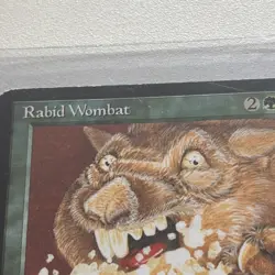MTG Magic the Gathering Card Rabid Wombat Legends - Image 4