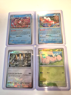 Pokemon TCG SV Prismatic Evolutions Mixed Lot of 4 Masterball Cards NM/M - Image 1