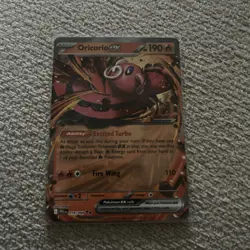 Pokemon Cards Oricorio ex 018/094 Phantasmal Flames Double Rare NM - Image 1